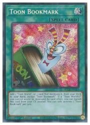 Toon Bookmark(S)(1st)(トゥーンのしおり)◇シークレットレア【遊戯王