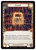 (Rainbow Foil) Firewall [��][R](EVO159)����FLESH AND BLOOD�� NM