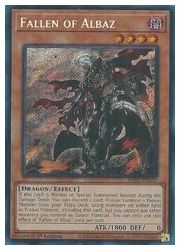 EU版 アルバスの落胤 ROTD シークレット 遊戯王 海外 英語 米 独 Fallen of Albaz(S)(1st)(アルバスの落胤)◇シークレットレア【遊戯王