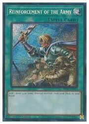 遊戯王英語版 増援 Reinforcement of the Army(S)(1st)(増援)◇シークレットレア
