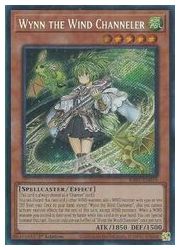 Wynn the Wind Channeler(PLSR)(1st)(風霊媒師ウィン)◇【遊戯王 英語 