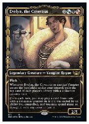 ENG)(箔押しFOIL) 欲深き者、エヴリン(SNC) 多◇レア【MTG】 NM