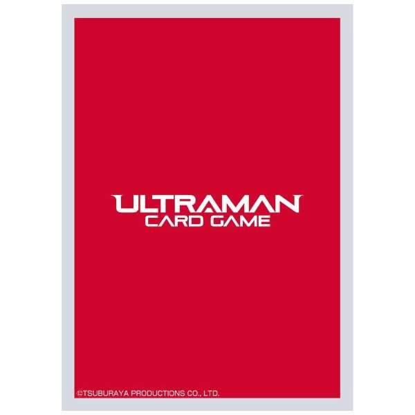ウルトラマン オフィシャルカードスリーブ(red）【サプライ品(SUPPLIES
