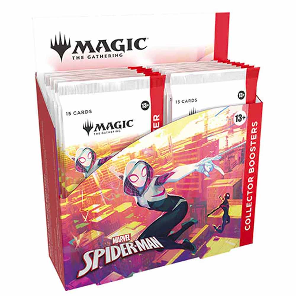 特別価格！MTG スパイダーマンコレクターブースター 1box シュリンク付 マーベル スパイダーマン コレクター・ブースター 英語版 BOX【MTG