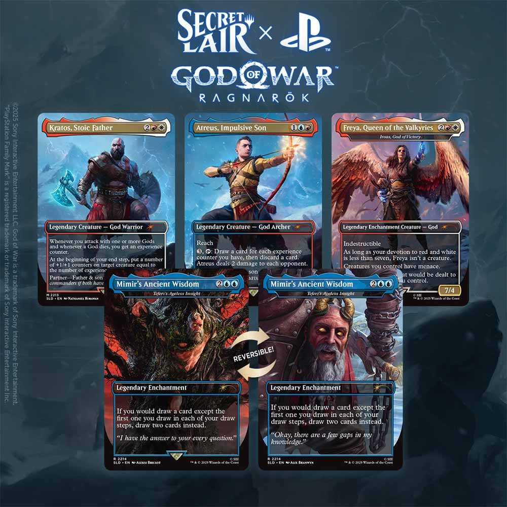 予約販売 12月19日発売予定】Secret Lair x God of War: Norse 英語