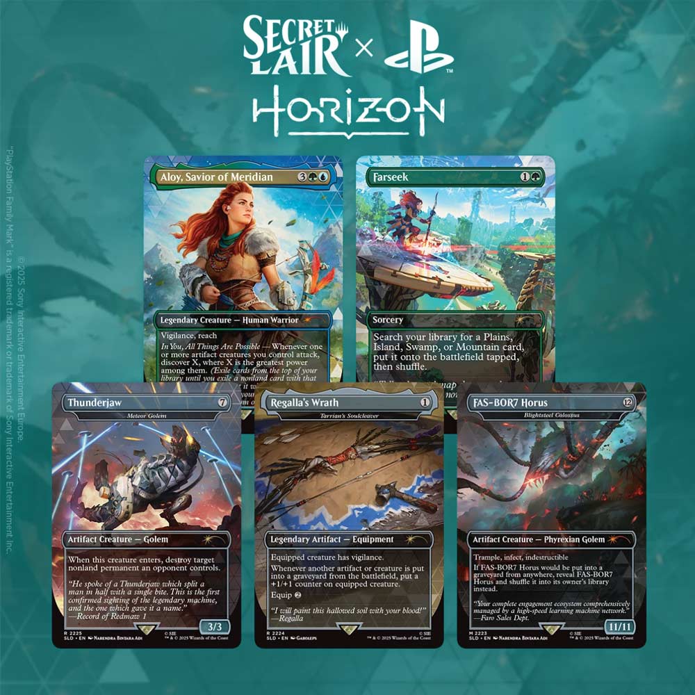 Secret Lair x Horizon: Into the Forbidden West 英語版 BOX【MTG