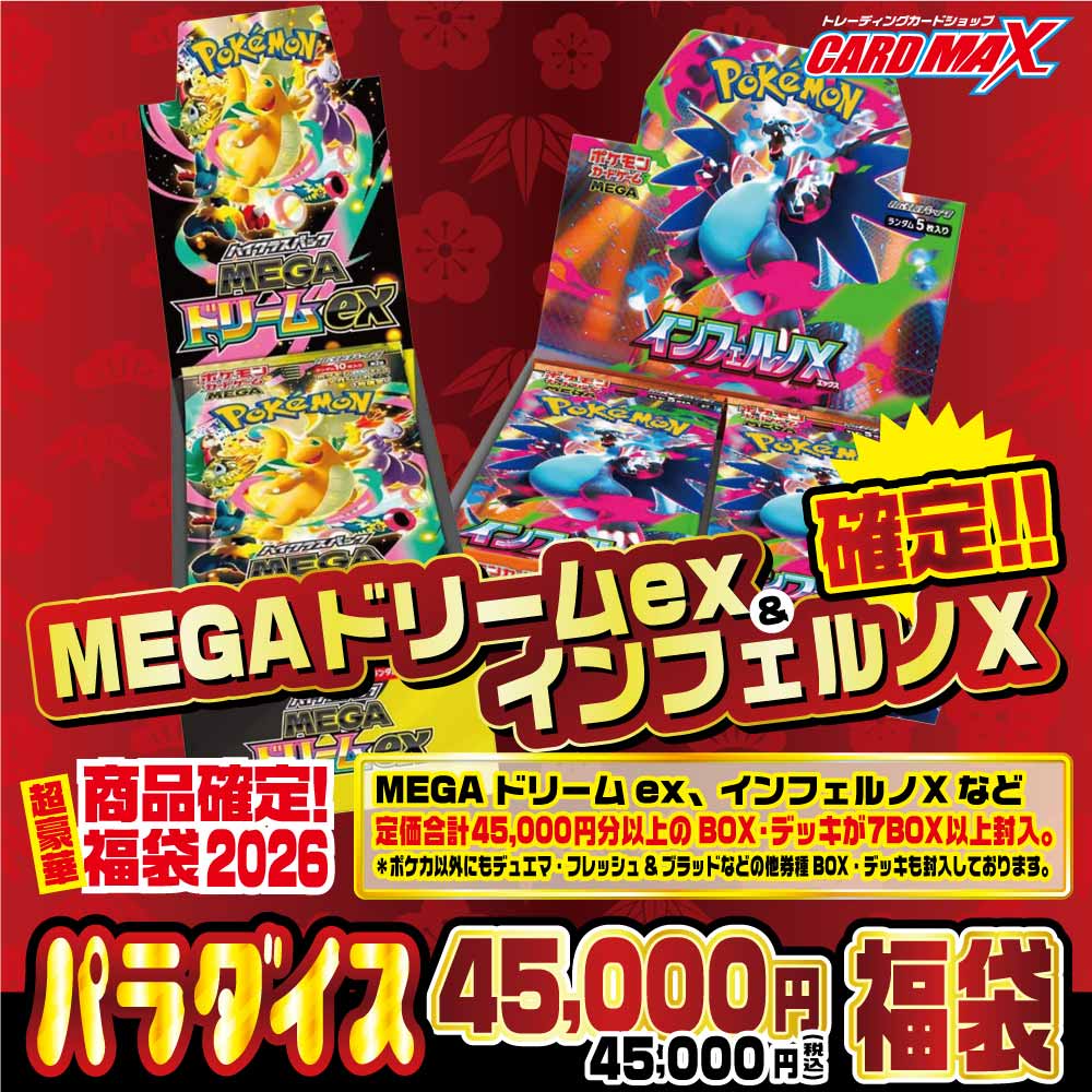 2026年 新春パラダイス 45000円 福袋【パラダイス福袋】｜福袋,福袋