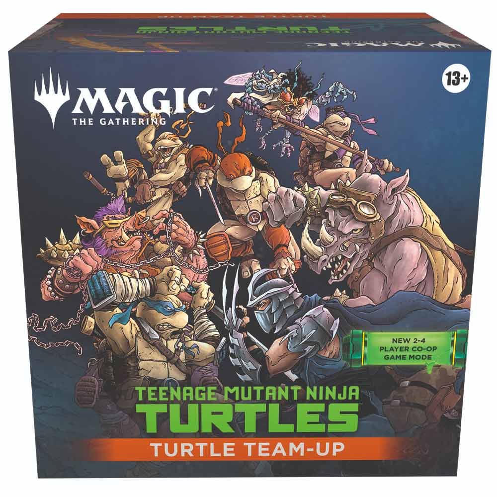MTG TMNT タートルズ 英語版 TURTLE TEAM-UP セット ミュータント タートルズ Turtle Team-Up 英語版 BOX【MTG】｜マジック