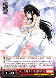 契りを越えて　梨璃＆夢結　sec ヴァイスシュヴァルツ　アサルトリリィ ALL) 契りを越えて 梨璃&夢結(RR)(S127-050RR)◇RR【ヴァイス