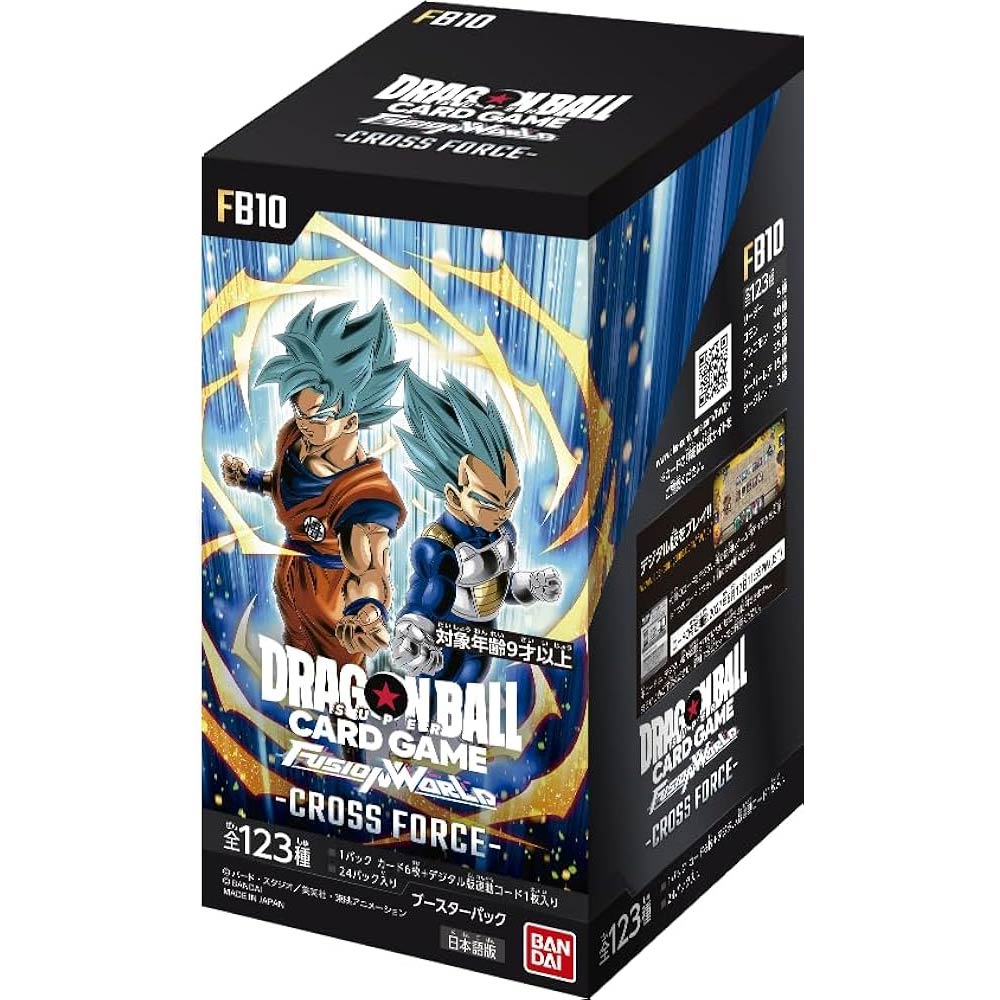ドラゴンボール フュージョンワールド バトルパック10 180パック 予約販売 6月13日発売予定】ブースターパック CROSS FORCE BOX