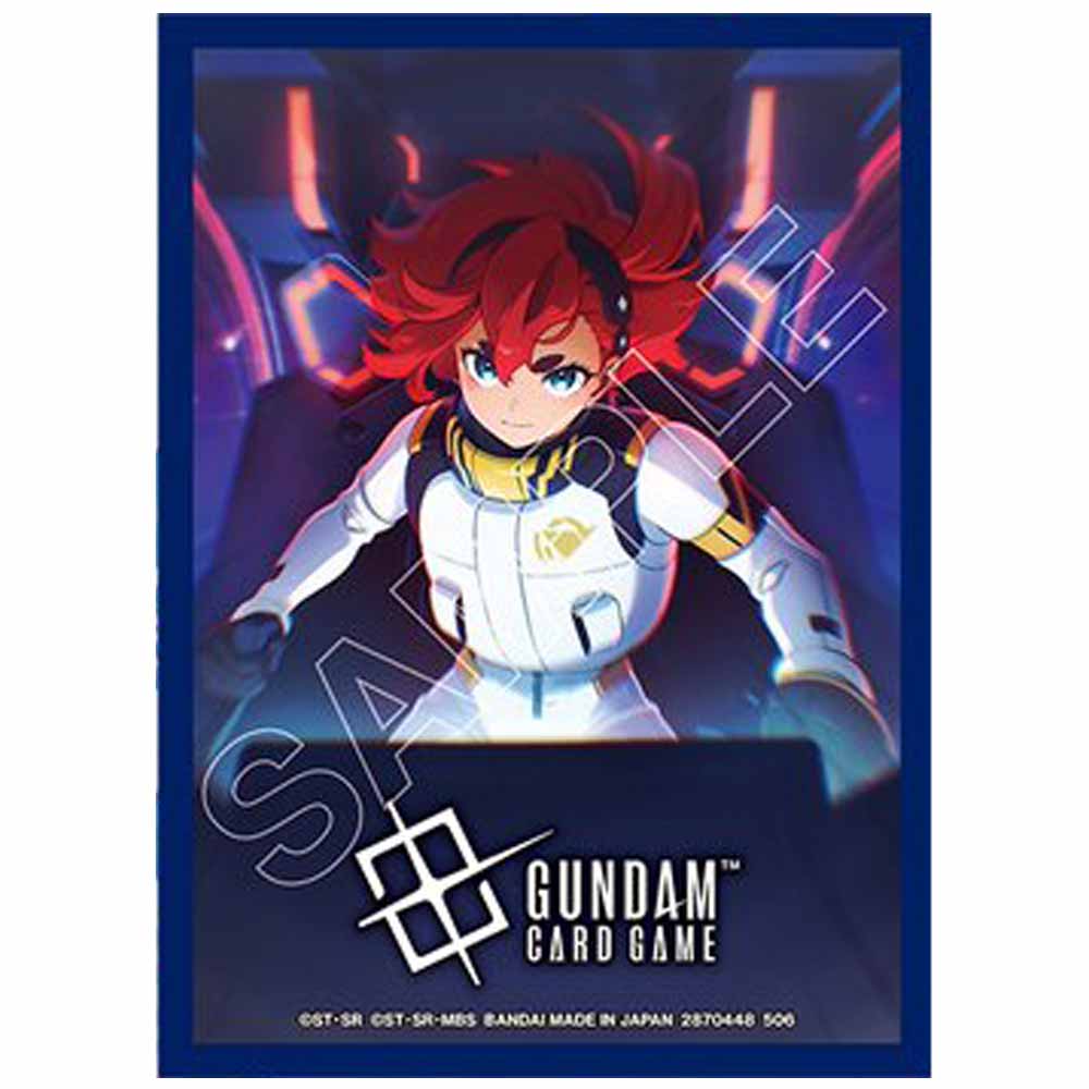 【β版】スレッタ・マーキュリー LR + 予約販売 7月25日発売予定】オフィシャルカードスリーブ 02 スレッタ