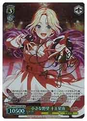 ヴァイス　小さな野望　十王星南sp ヴァイスシュヴァルツ】(GIM) 小さな野望 十王星南(SP)(W124-013)◇SP