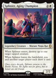 Eng Splinter 【MTG】(ENG) Splinter、 Aging Champion(TMC) 白 レア|マジック・ザ・ギャザリング,ユニバースビヨンド ...