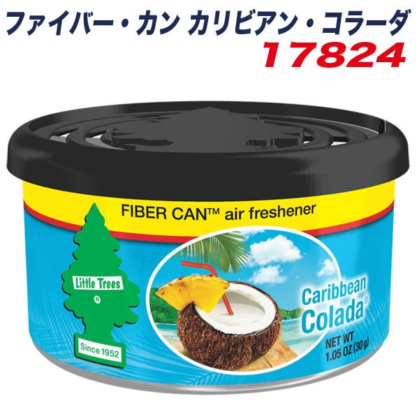 ��ȥ�ĥ꡼ �ե����С������� ����ӥ��󡦥��顼�� ˧��� Little Trees FIBER CAN �������ե�å���ʡ� ������30g  ��³60�� 17824