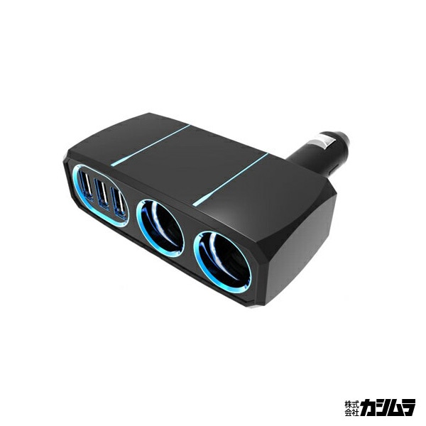 ������� 2Ϣ�����쥯�ȥ����å� ��С����֥� 7.2A 3�ݡ��� USB DC12V ���š������å� �֥�å� ���� ���ޥ� ��ư����IC KX-211