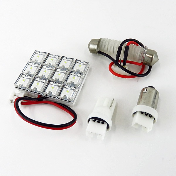 ֥쥤 12ϢLED롼 T1031/T10å/G14 ۥ磻 ̥ 28mm44mmΥ롼б ݥ ɥ BE-787