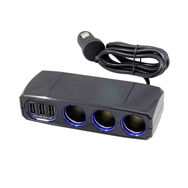 ������� 3Ϣ���ѥ졼�ȥ����å� 3��С����֥�USB��ưȽ�� 7.2A ���� �ϥ��ѥ �ɥ�쥳 �ʥ����� KX-220