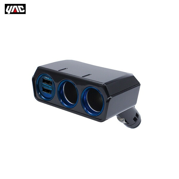 ��å�/YAC USB�ĥ��󥽥��å� 4.8A �ǥ��쥯����� 12/24V USB2�ݡ��� ��󥰤��֥롼�˸��� �ȥ�å� �緿���Ѳ�ǽ CE-488