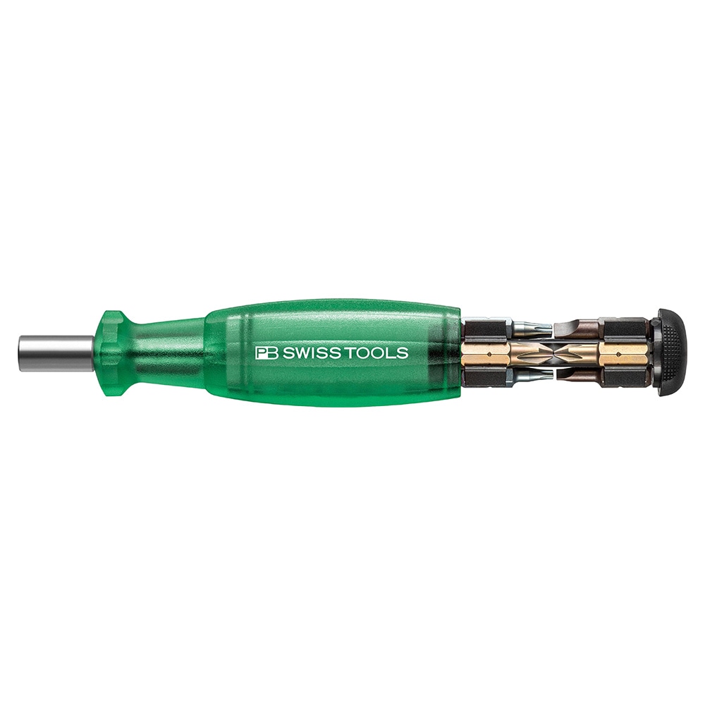 ��K�ۥӥåȼ�Ǽ�ɥ饤�С� ���󥵥����� (���꡼��)  6464GREEN PB SWISS TOOLS(�ԡ��ӡ��������ġ��륺) 