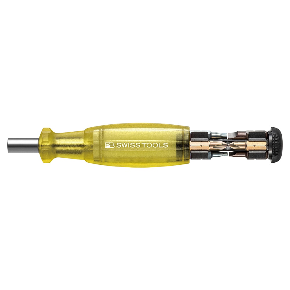 ��K�ۥӥåȼ�Ǽ�ɥ饤�С� ���󥵥����� (��������)  6464YELLOW PB SWISS TOOLS(�ԡ��ӡ��������ġ��륺) 