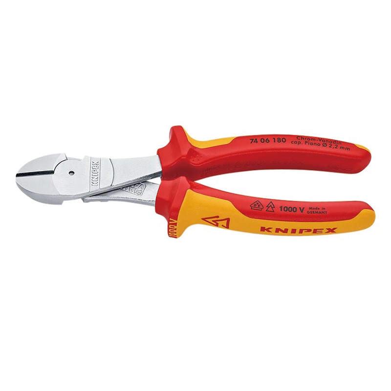��K����ﶯ�ϼХ˥åѡ� 1000V (����դ�)  7406-180 KNIPEX(���˥ڥå���) 