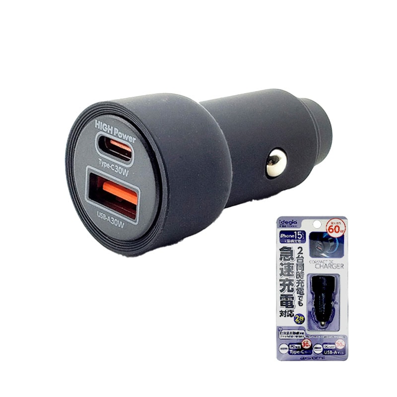 DC2ݡȽŴ C+A ޥ۽ ֥å DC12/24V ® PD QC Ʊѻ60W ֥åȤб  X-332