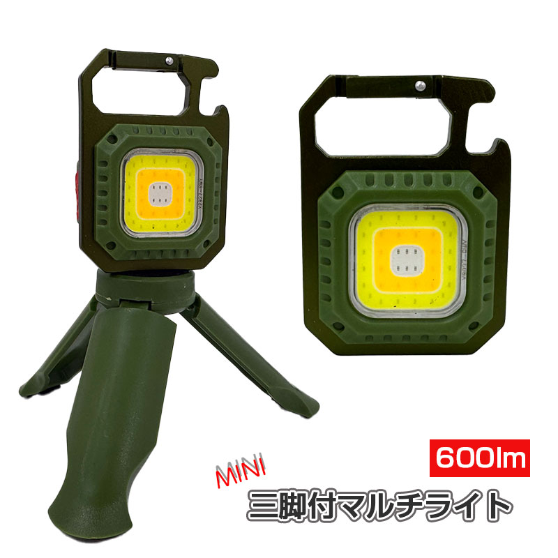 �⵱�� �����եޥ���饤�� 600lm LED ���뤤 7�����⡼����� ���ť������� Type-C �������� �����ȥɥ����۵޻���  PROMOTE PMFL-6007