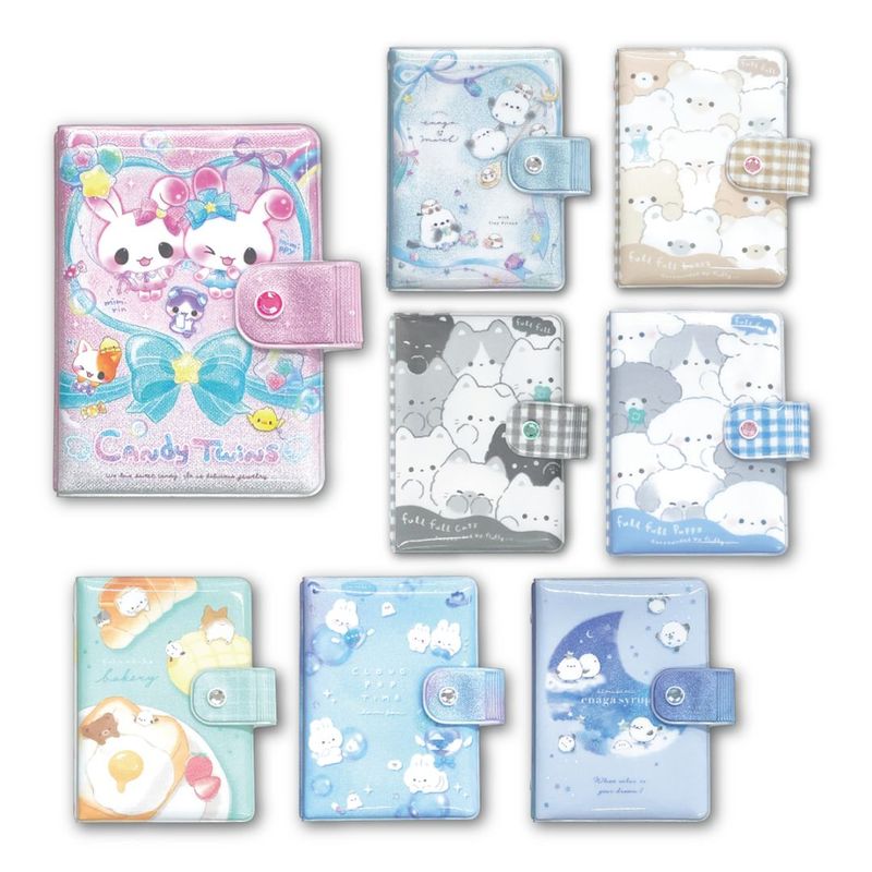 シールバインダー シール帳 シマエナガ キャンディツインズ フルフルキャット 平成レトロ シール交換 女の子 かわいい クーリア メール便