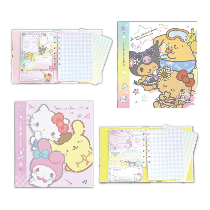 プロフィール帳 プロフ帳 サンリオキャラクターズ サンリオ シール台紙 トロピカル 日焼け ハローキティ sanrio お友達 クラックス メール便