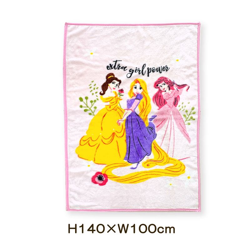 ディズニー ハーフ毛布 ハーフケット プリンセス マイヤー毛布 140×100cm disney  