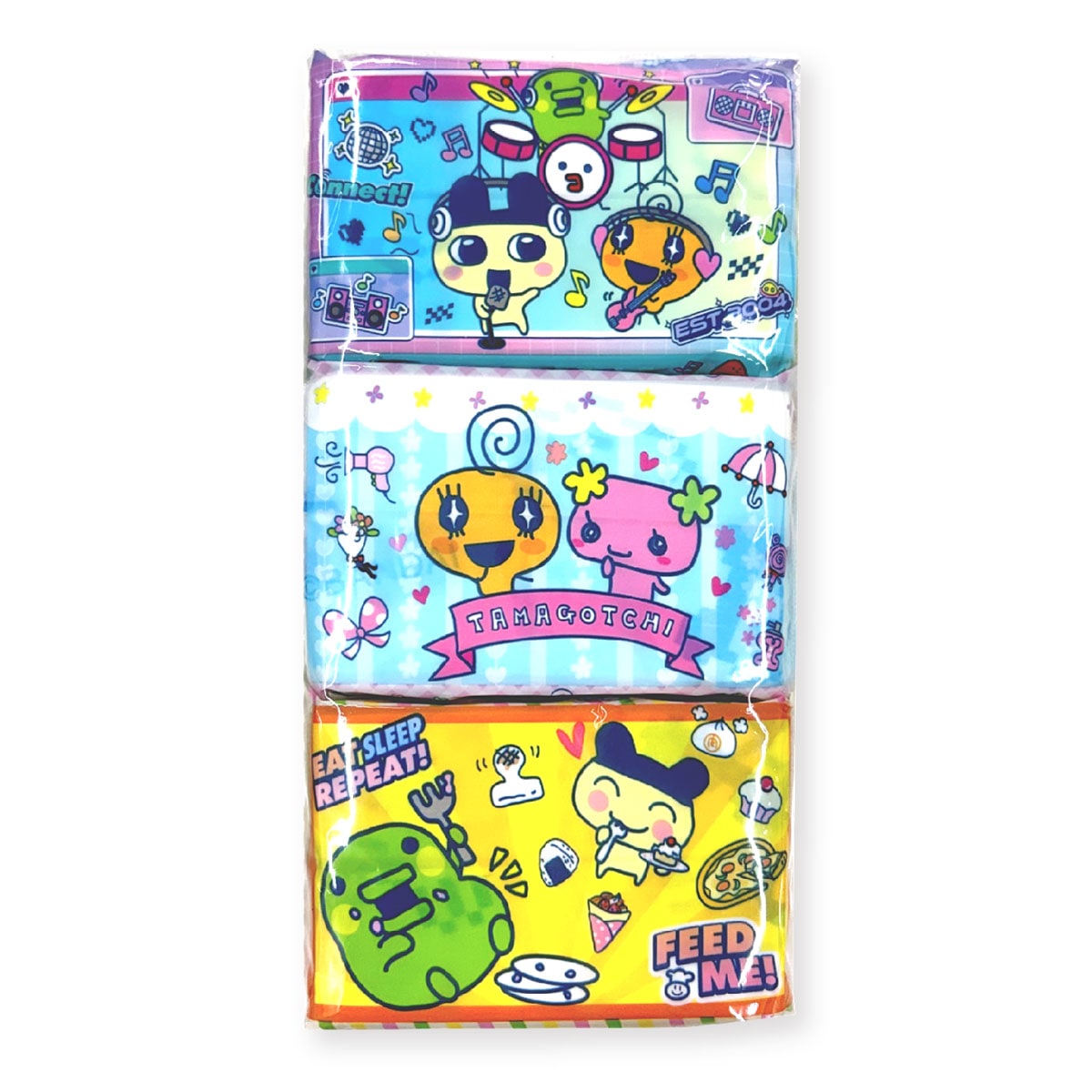 ポケットティッシュ 6個パック かわいい ミニサイズ 水に流せる