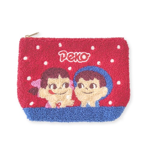 ポーチ ペコちゃん ペコ＆ポコ ミルキー 小物 整理 収納 小物入れ 化粧ポーチ お菓子 子供 大人 かわいい メール便