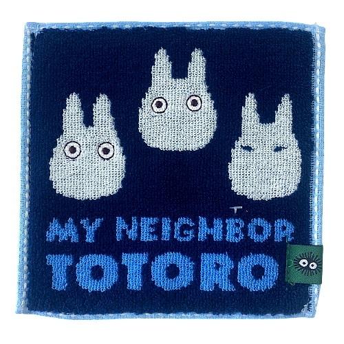 ジブリ ハンドタオル ミニタオル 豆タオル 15×15cm 綿100％ トトロ