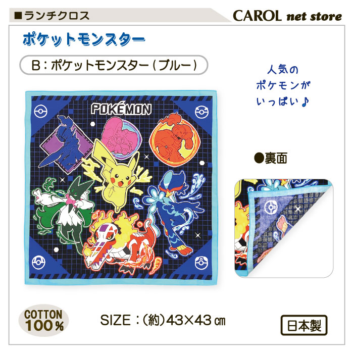 ���������� �ʥե��� �ݥ���� �ѥ����ѥȥ����� ���� �뿩 ������ ������ ��100�� pokemon ���������� �Ҷ� ������ ����� 43��43cm