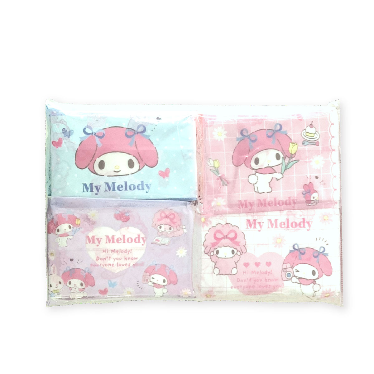ポケットティッシュ サンリオ 8個パック ミニティシュ SANRIO クロミ