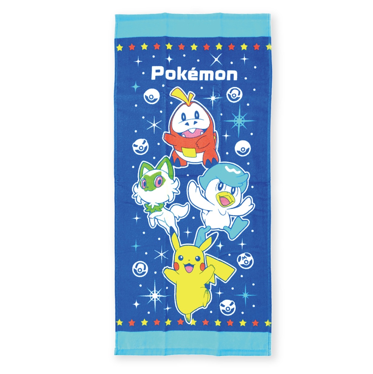 フェイスタオル ポケットモンスター ポケモン ピカチュウ イーブイ