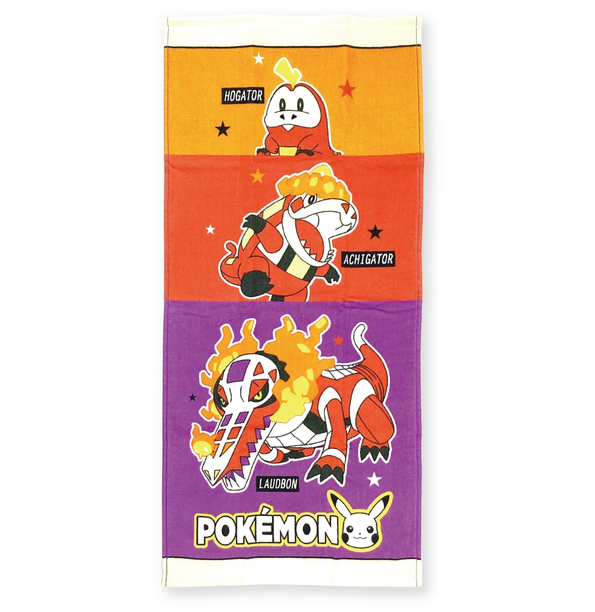 フェイスタオル ポケットモンスター ポケモン ピカチュウ イーブイ