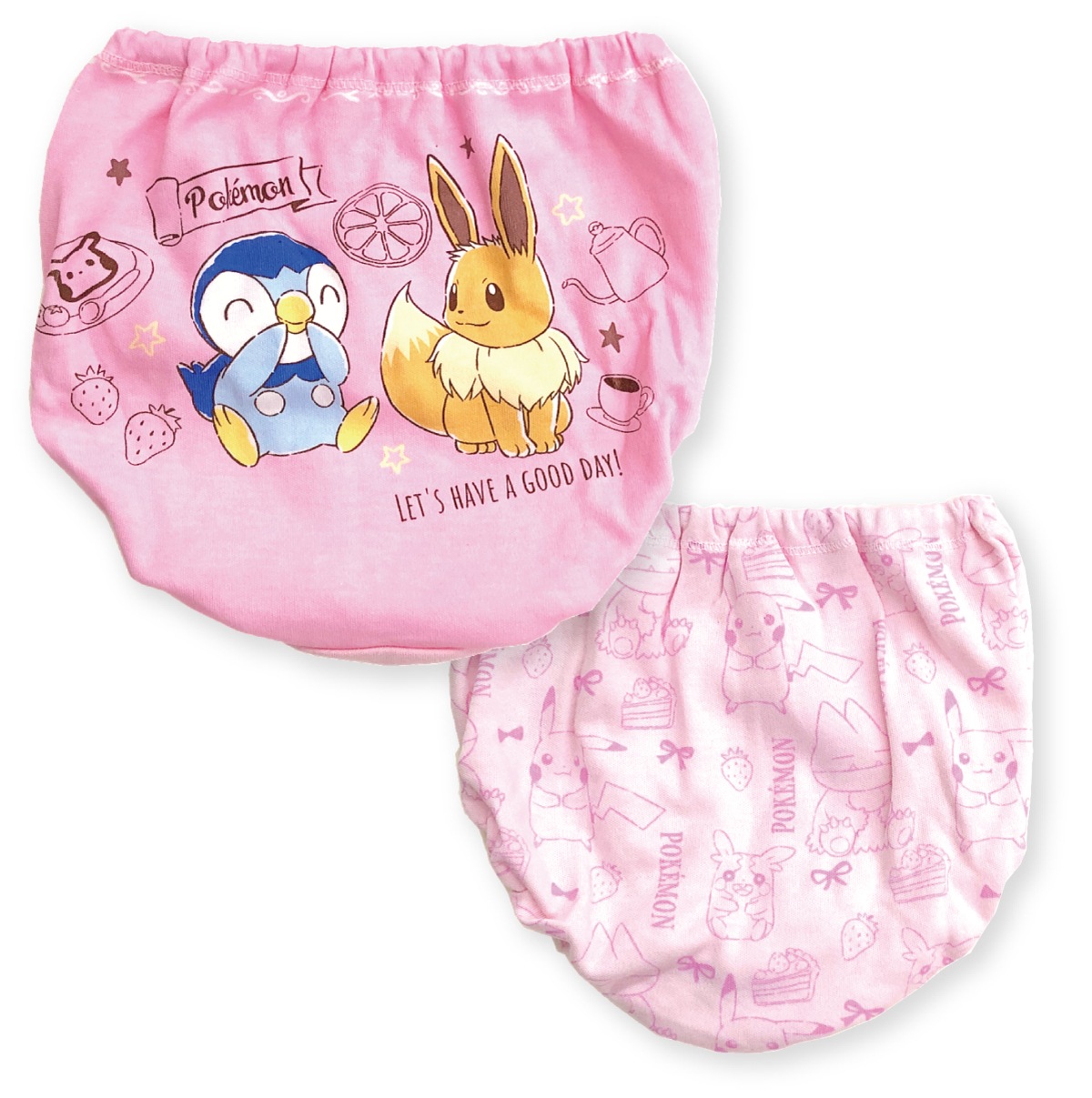 女児 パンツ 子供 ポケットモンスター ポケモン ショーツ ピカチュウ 