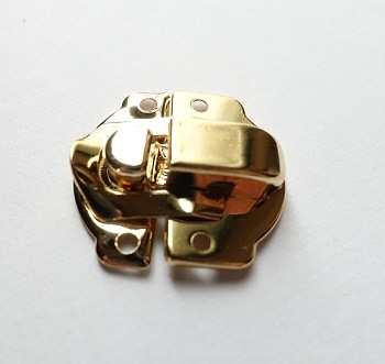 トランク用金具 ゴールド・シルバー留め金タイプ小サイズ | 金具