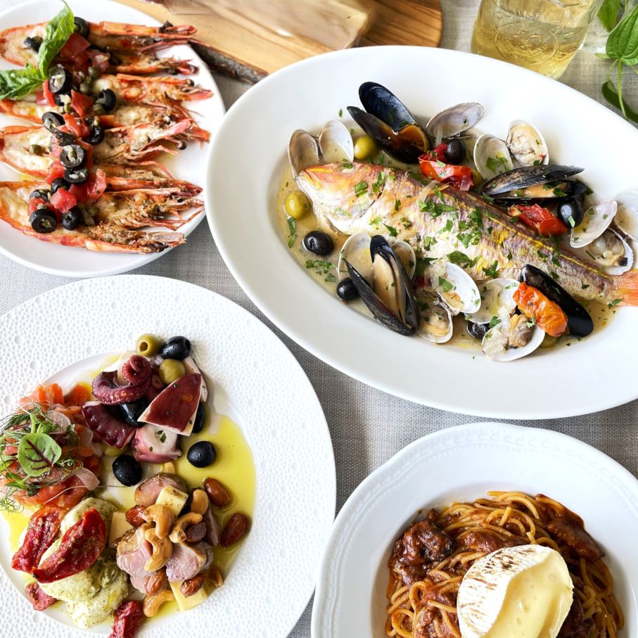 Casita Italian Box （dessert：ゴルゴンゾーラチーズケーキ(ハーフ)Ver．）