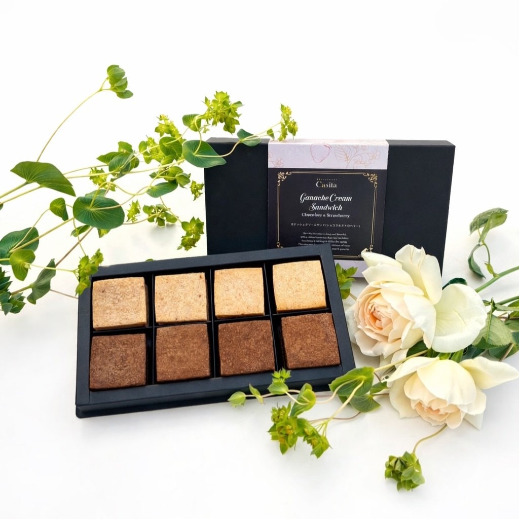 【White Day Gift 2026】Casita オリジナル ガナッシュサンドクッキー（ショコラ＆ストロベリー）