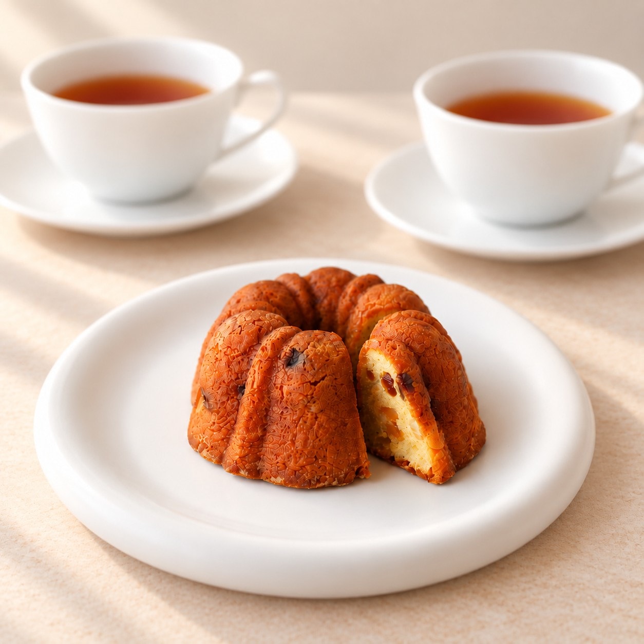 【The Casita Collection】Casita Noix Raisin Cake & Tea Set－カシータ ノワレザン ケーク ＆ ティー セットー
