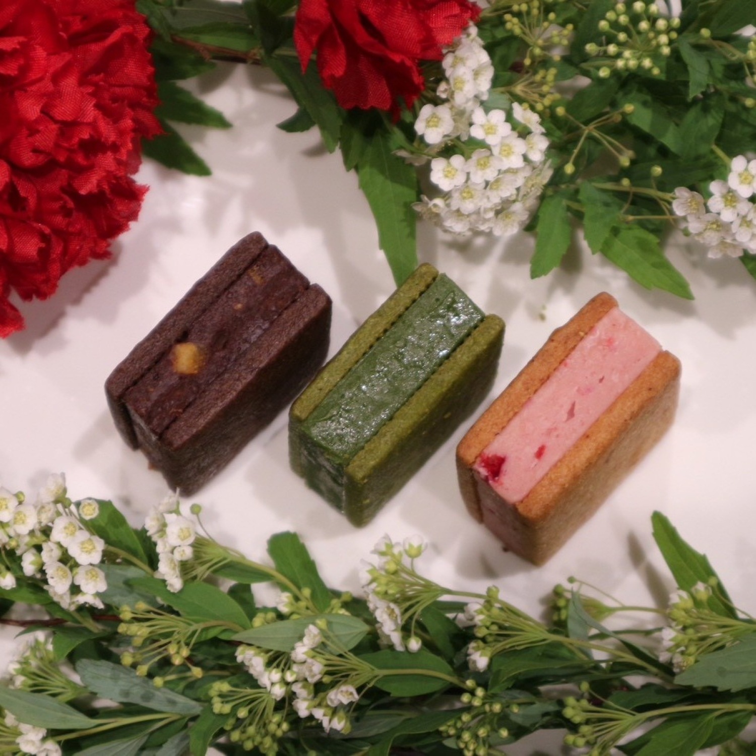 ※完売しました※【Mother's Day 2026】Casita オリジナル ガナッシュサンドクッキー（チョコレート＆ストロベリー＆抹茶）