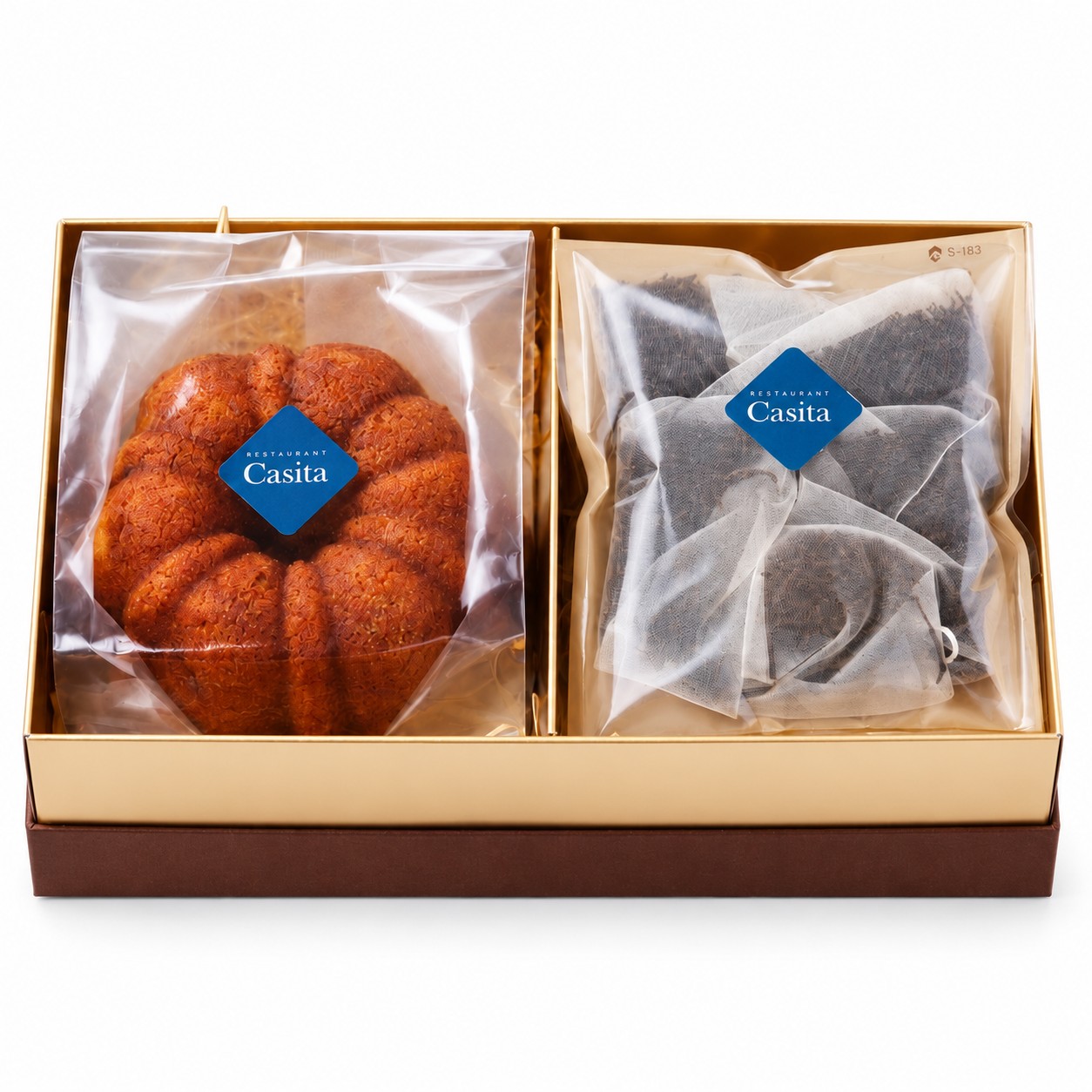 【The Casita Collection】Casita Noix Raisin Cake & Tea Set－カシータ ノワレザン ケーク ＆ ティー セットー
