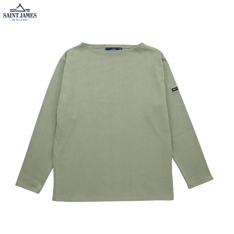 SAINT JAMES OUESSANT エルボーパッチ　6 生成緑 SAINT JAMES OUESSANT エルボーパッチ6 生成緑