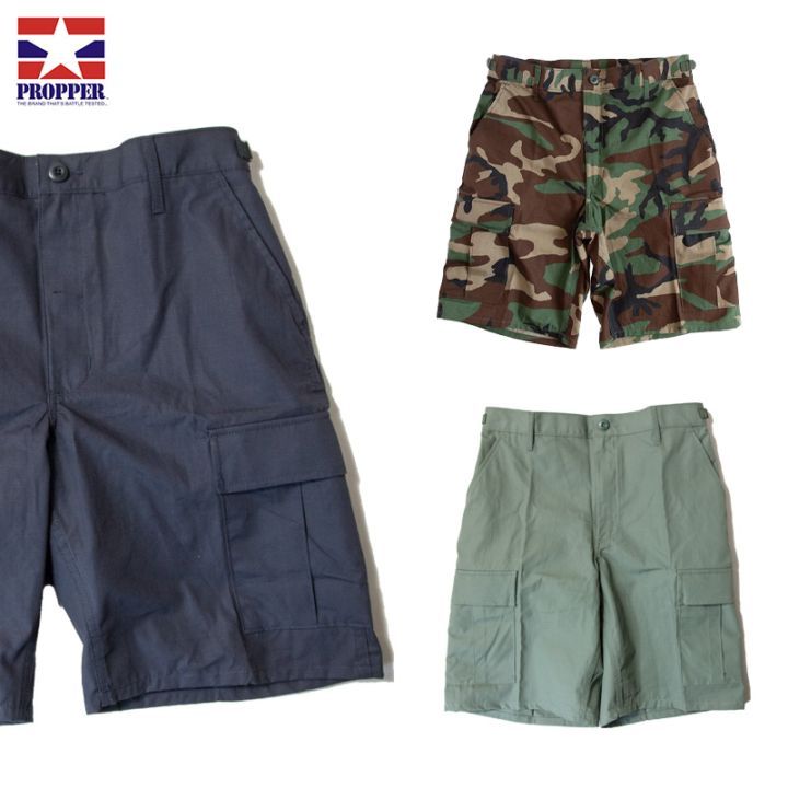 PROPPER [ץåѡ] - BDU SHORTS_硼ȥѥ_硼 - 100% Cotton Ripstop / 3Col.