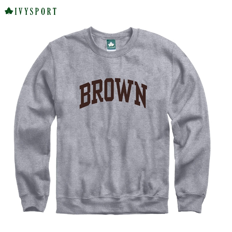 IVYSPORT [ӡݡ] - Brown Classic Sweatshirt (Heather Grey)