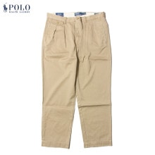 RESTOCKPOLO RALPH LAUREN ڥݥե- WHITMANCHINO-PLEATED CHINO - KHAKI