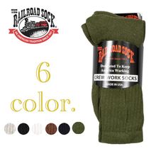 RAILROAD SOCK [쥤 å] - P3 Pk Men's Crew Sock / 6col.
