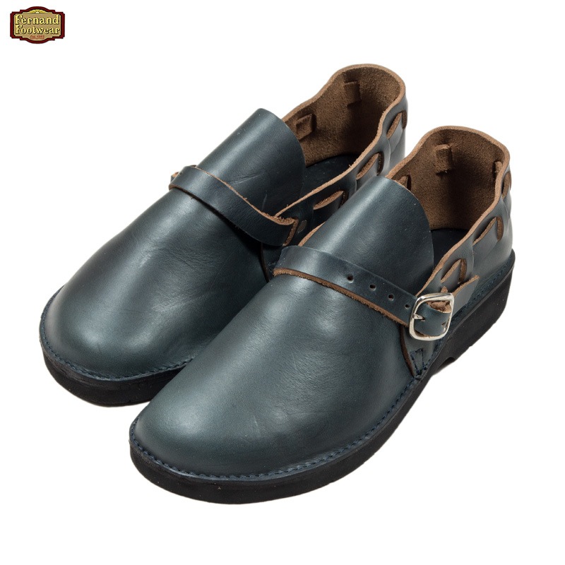 Fernand Footwear 黒 スウェード Middle English Fernand Leather フェルナンドレザー｜Middle English (ブラック